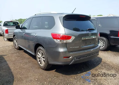 2015 Nissan Pathfinder S/Sv/Sl/Platinum z USA, uszkodzony, nr VIN 5N1AR2MM5FC683058